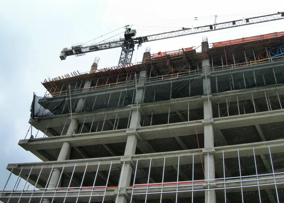 New building under construction